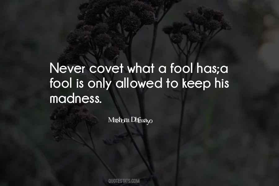 Do Not Covet Quotes #435457