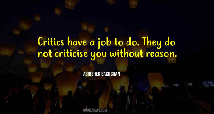 Do Not Criticise Quotes #1601801