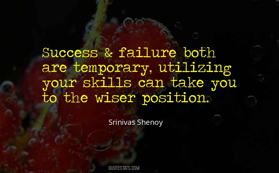 Position Yourself For Success Quotes #617634