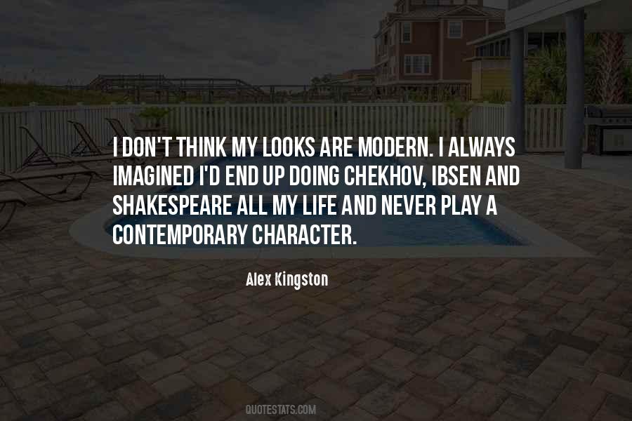 Life Is A Play Shakespeare Quotes #977724