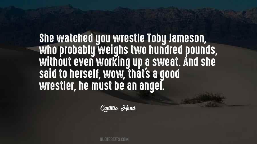 Quotes About A Wrestler #204054