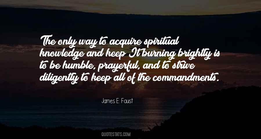 Humble Spiritual Quotes #1047622