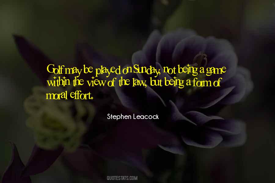 Sunday Game Quotes #1766622