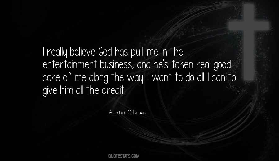 Believe God Quotes #1014303