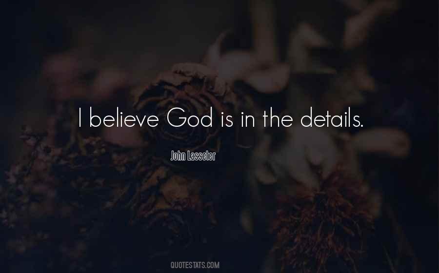 Believe God Quotes #1398853