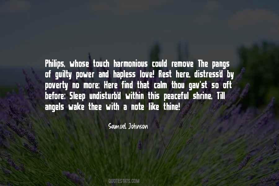 Its So Peaceful Here Quotes #1252878