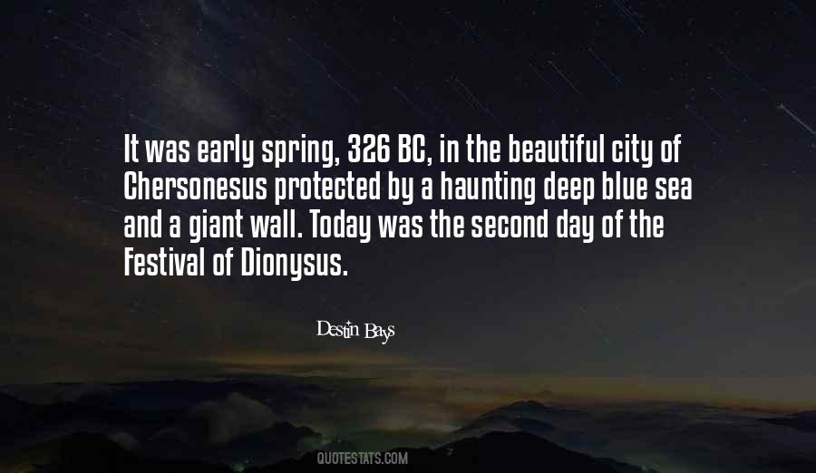 Blue City Quotes #1245529