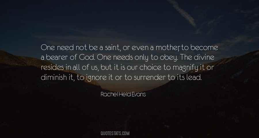 Be A Saint Quotes #1753494