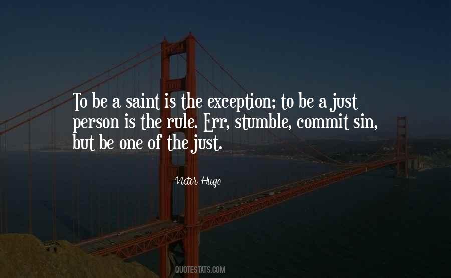 Be A Saint Quotes #660248
