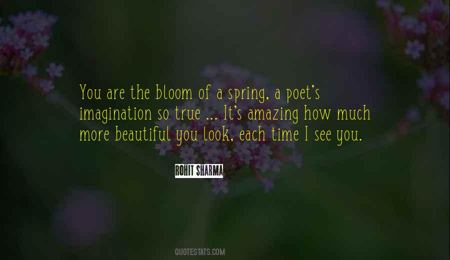 Spring In Bloom Quotes #1736539