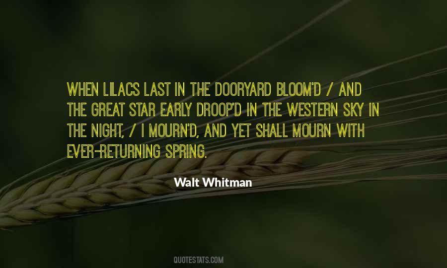 Spring In Bloom Quotes #45591