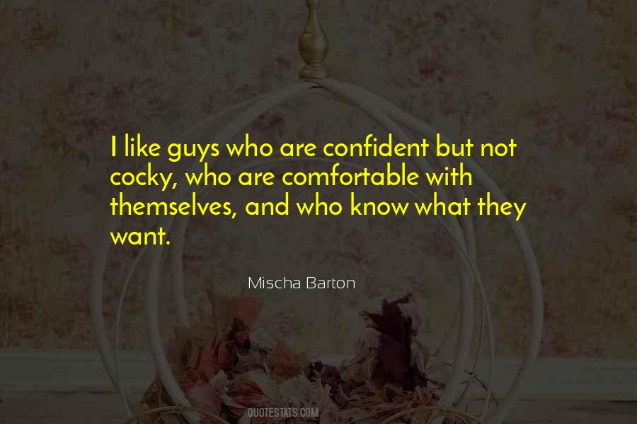 Cocky Vs Confident Quotes #305804