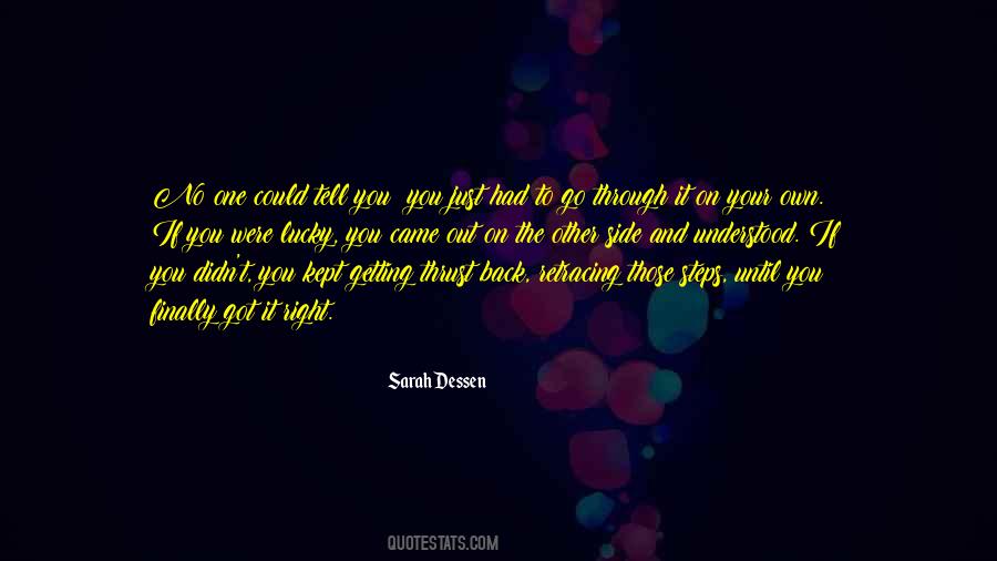 Until You Go Through It Quotes #1144070