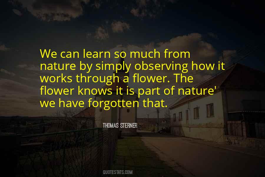 Nature Flower Quotes #1703121