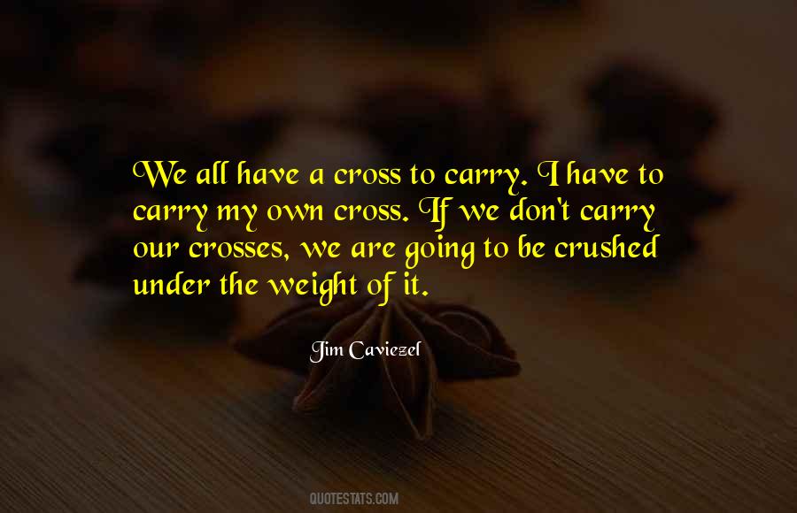 Quotes About A Cross #1161445