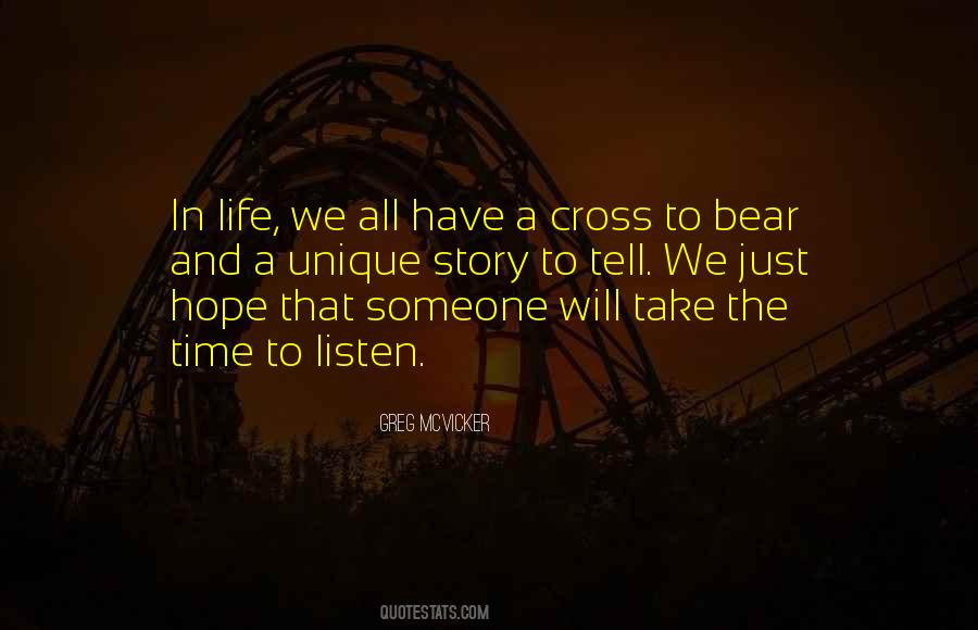 Quotes About A Cross #1171013