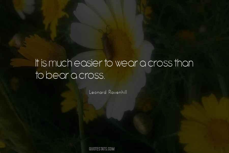 Quotes About A Cross #1382264