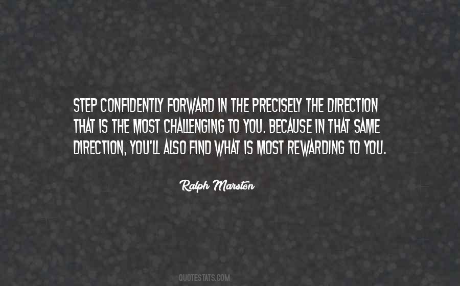 Challenging Yet Rewarding Quotes #1257234