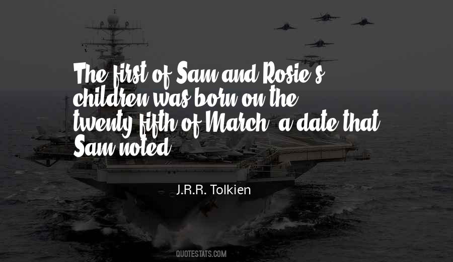 Born On March Quotes #753436