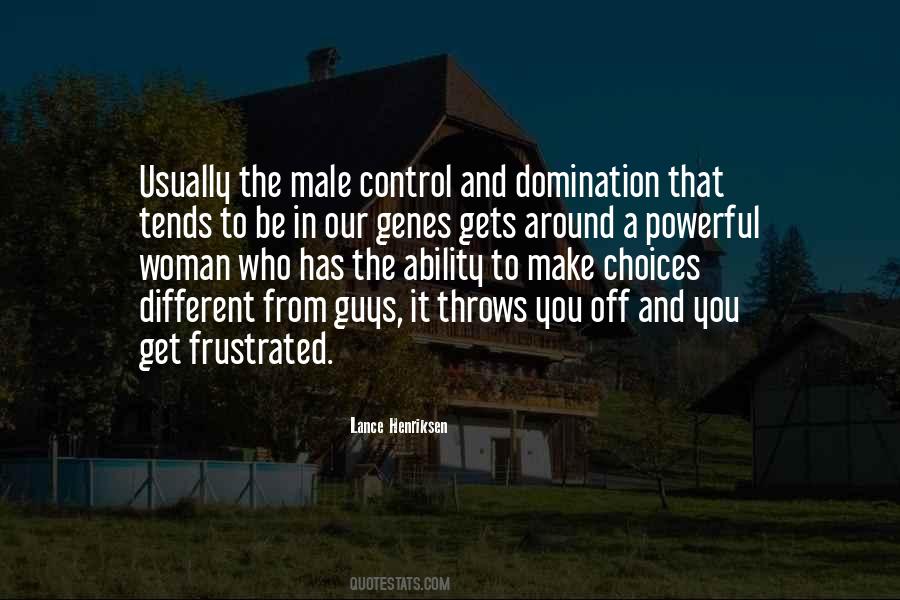 Woman In Control Quotes #1059156