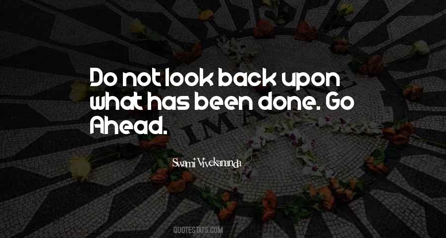 Do Not Look Back Quotes #1801850