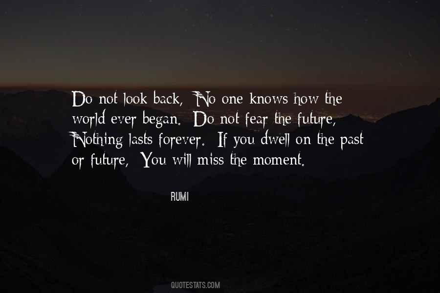 Do Not Look Back Quotes #248072