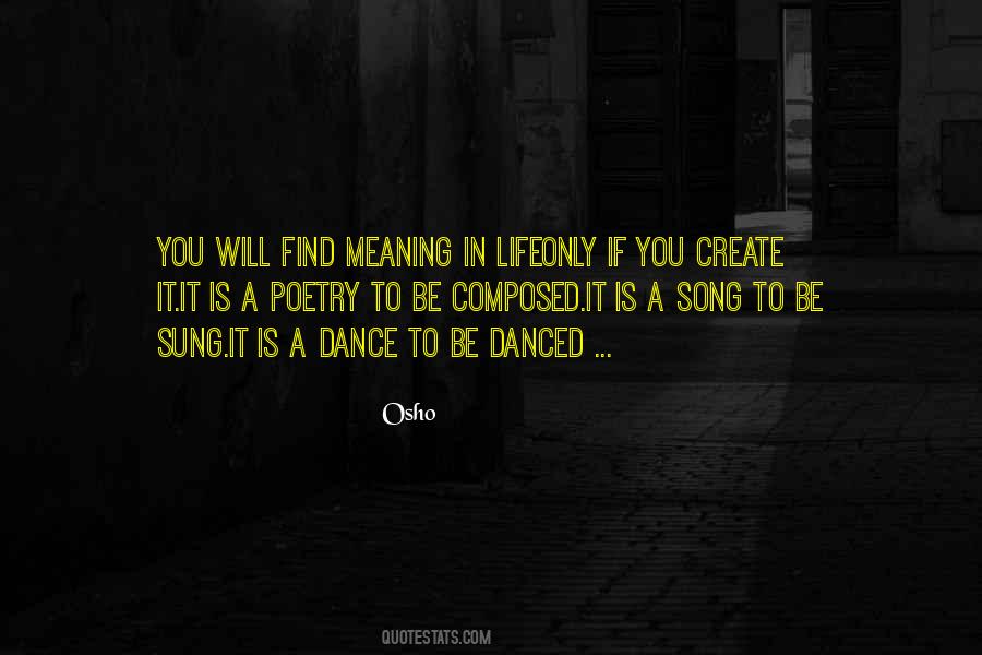 Dance Poetry Quotes #1043416