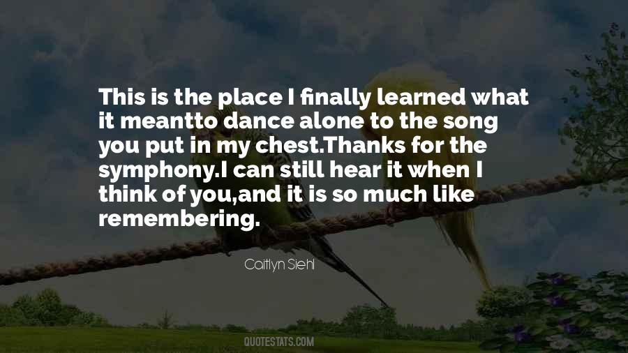 Dance Poetry Quotes #340731