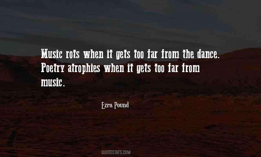 Dance Poetry Quotes #407795