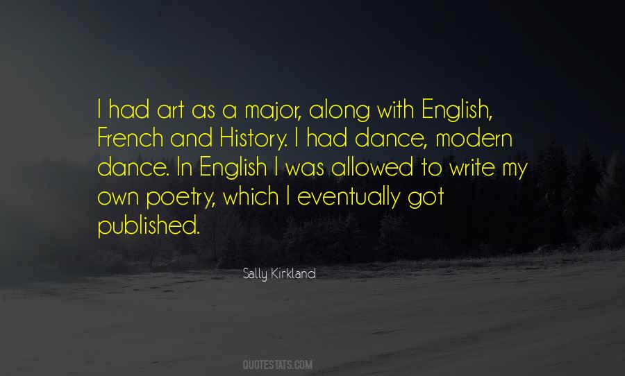 Dance Poetry Quotes #905666