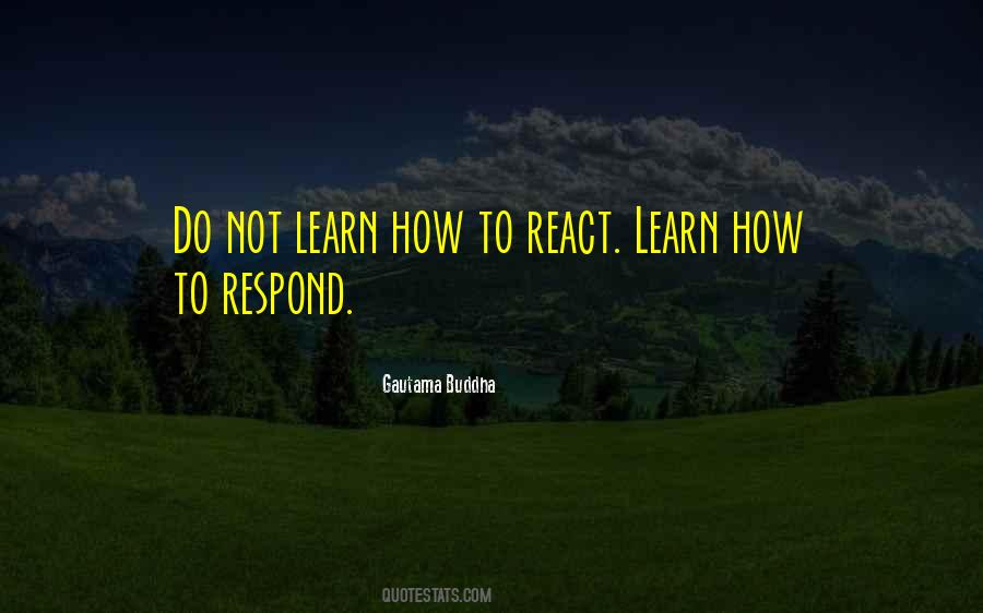 Do Not React Quotes #720410
