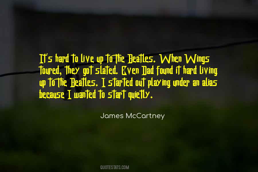 Living Hard Quotes #1842700