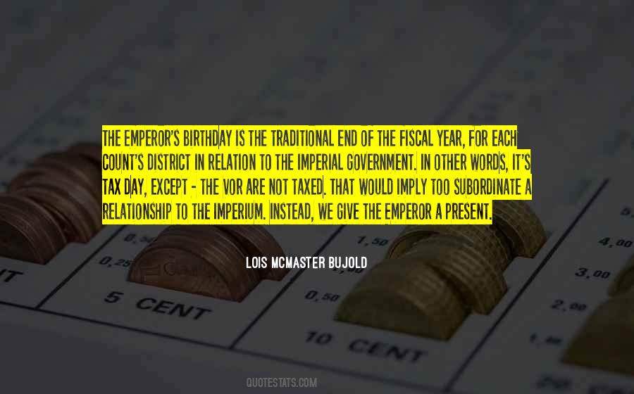 End Of Fiscal Year Quotes #256935