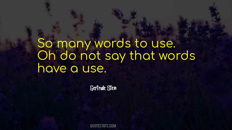 Do Not Say Quotes #318475