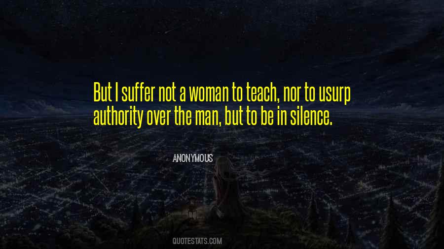 Do Not Suffer In Silence Quotes #1217882