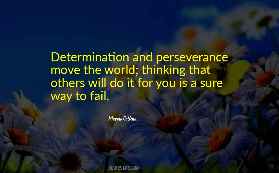 Perseverance Determination Quotes #214920