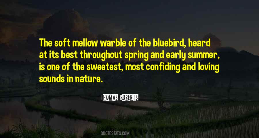 The Sound Of Nature Quotes #535249