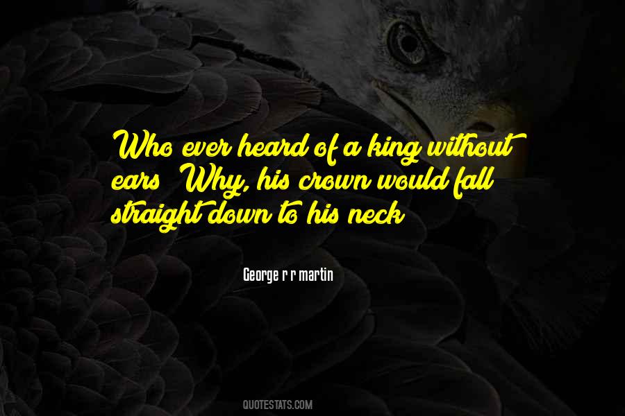 Your Crown Will Fall Quotes #808627