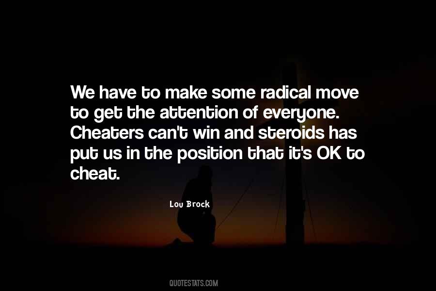 Cheat To Win Quotes #1871051