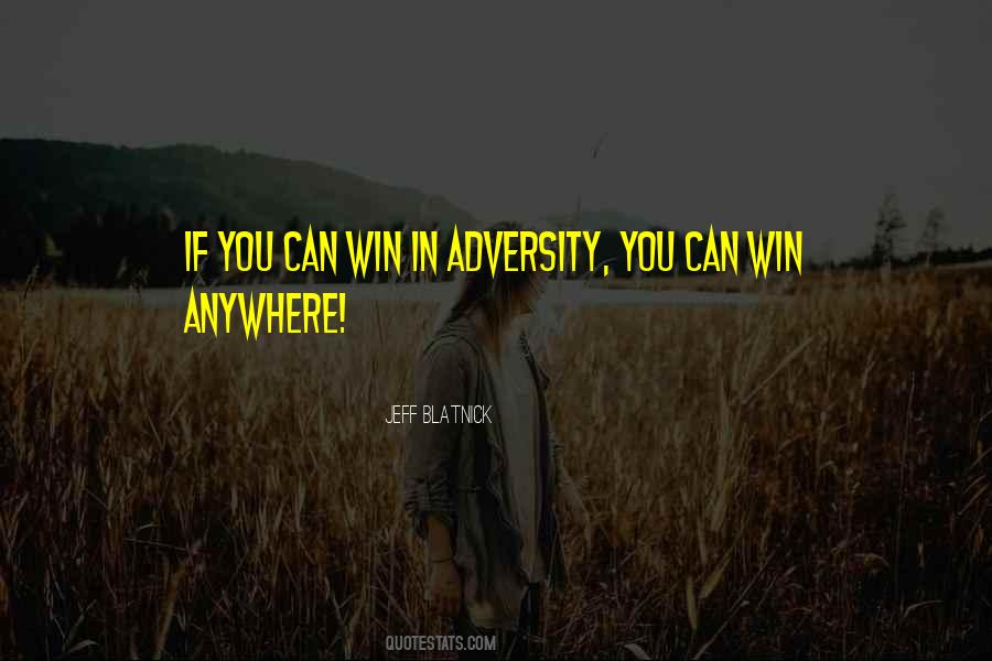 In Adversity Quotes #318126