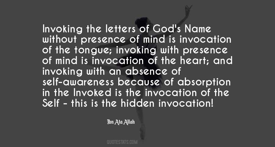 Quotes About Invoked #964624