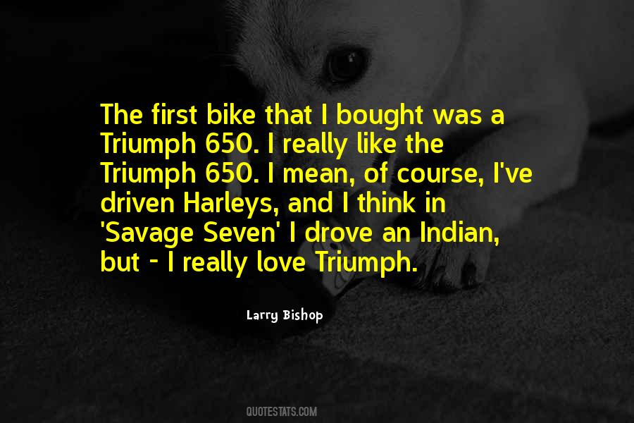 Bike Vs Love Quotes #1205984