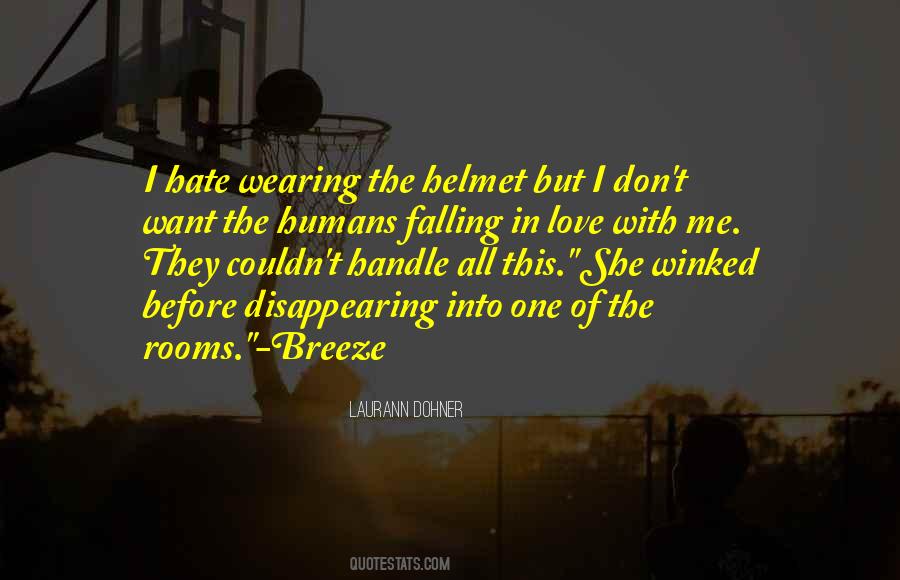 Quotes About Wearing A Helmet #144511
