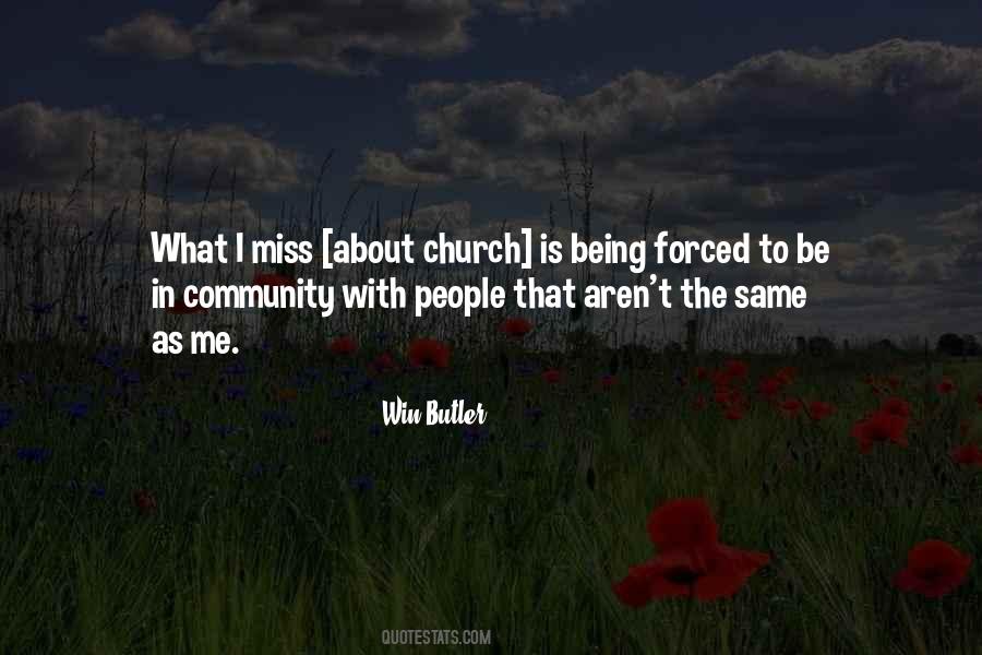 Missing You In Church Quotes #1775643