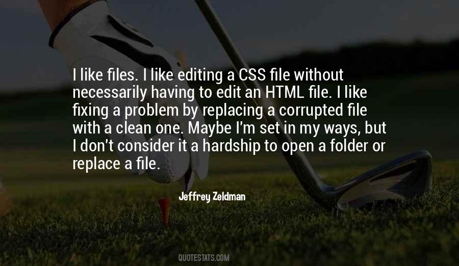 Fixing The Problem Quotes #1461244
