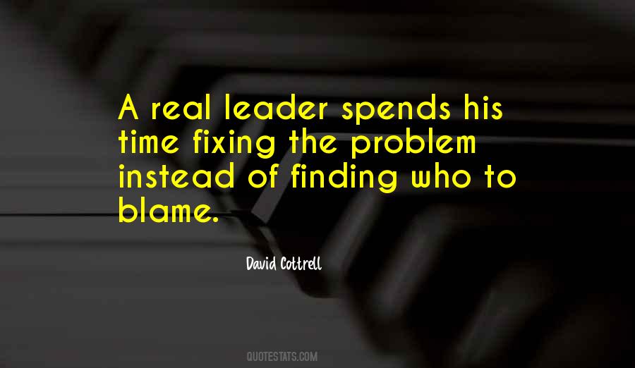 Fixing The Problem Quotes #1842437