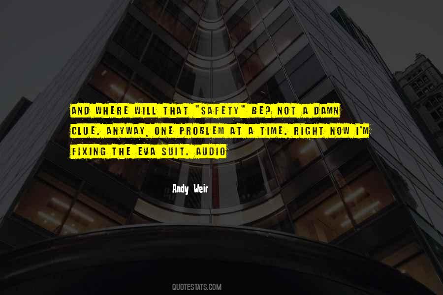Fixing The Problem Quotes #295617