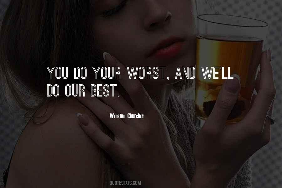 Do Our Best Quotes #1035701
