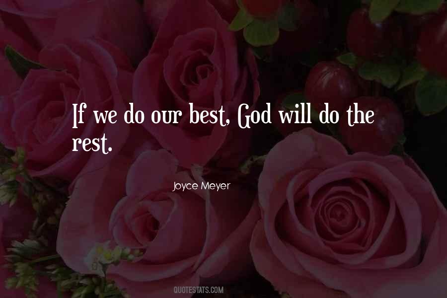 Do Our Best Quotes #1195443