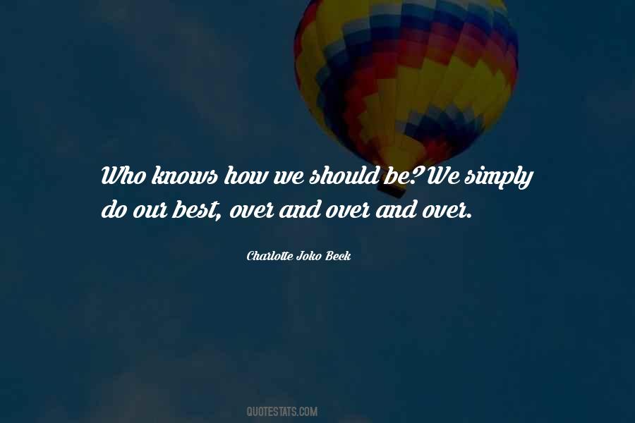 Do Our Best Quotes #1379123